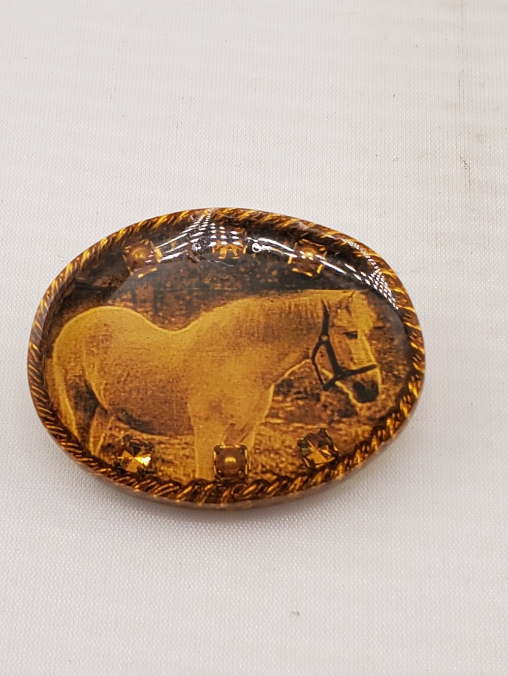Maximal Art Equestrian Horse Brooch